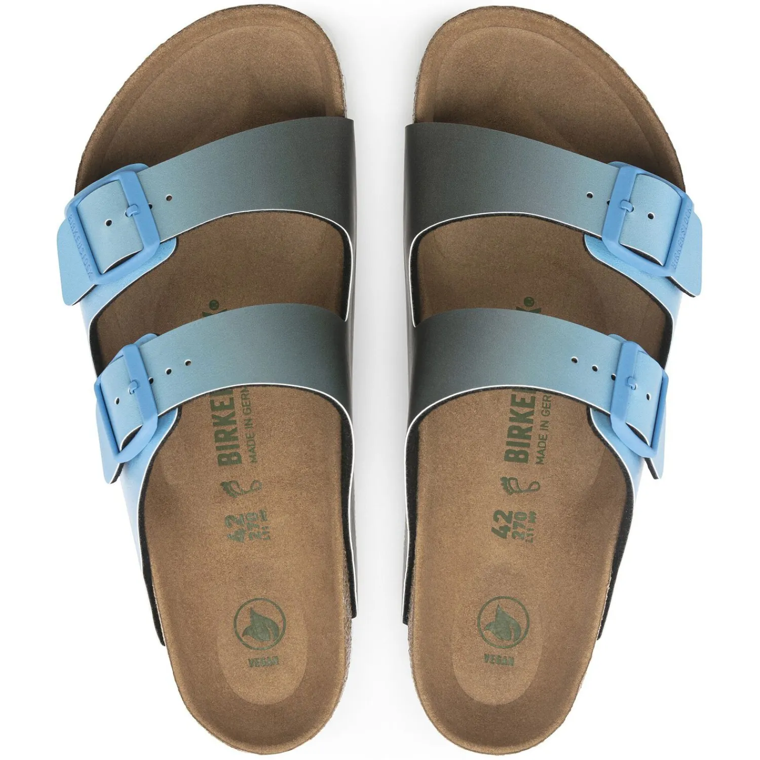 Best Sale Birkenstock Arizona Athletic Sky Blue