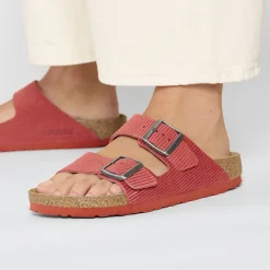 Clearance Birkenstock Arizona Corduroy Sienna Red