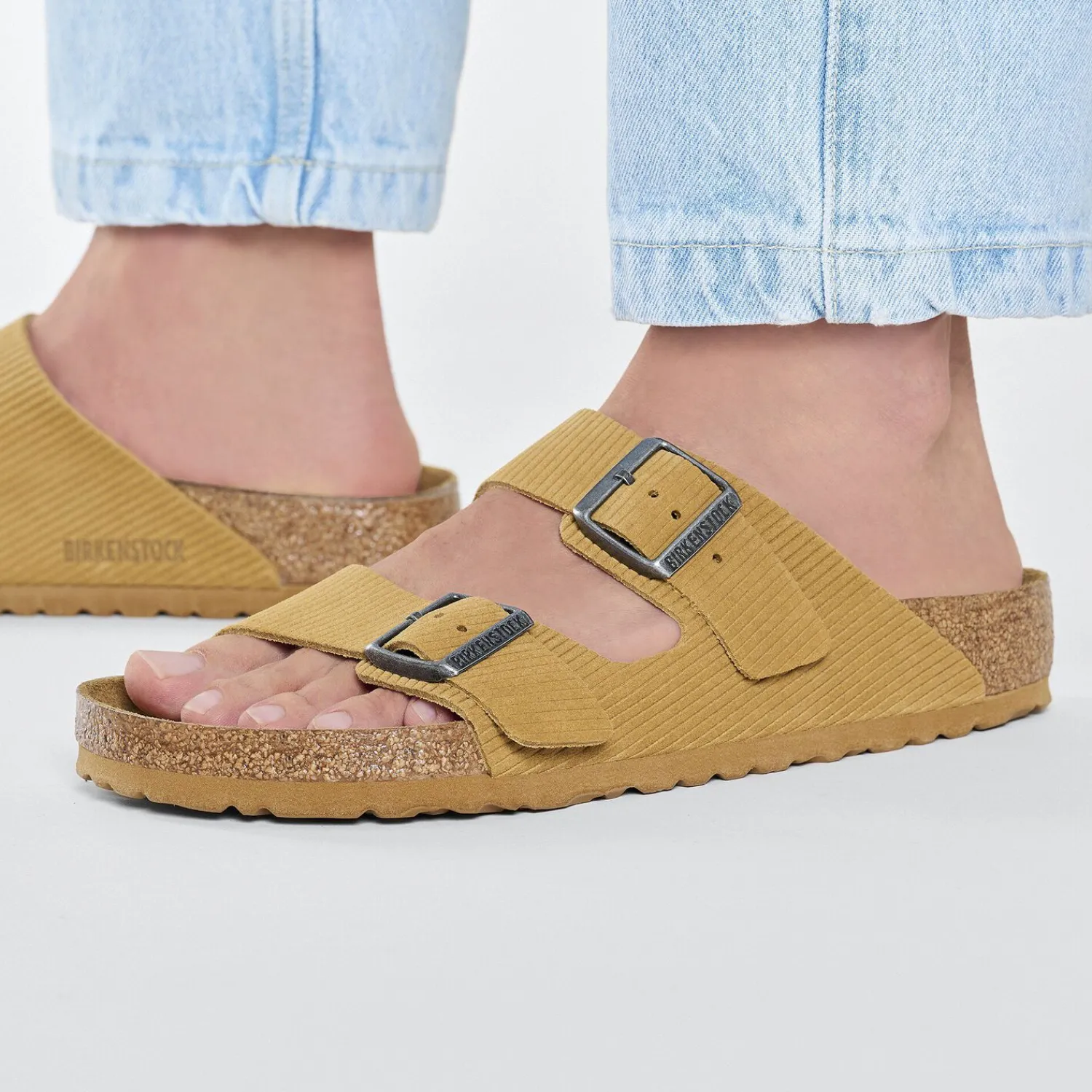 Best Birkenstock Arizona Corduroy Cork Brown