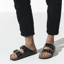 Best Sale Birkenstock Arizona Black Patent