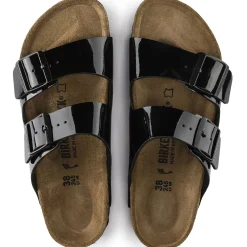 Best Sale Birkenstock Arizona Black Patent