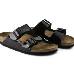 Best Sale Birkenstock Arizona Black Patent