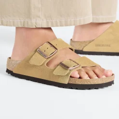 Shop Birkenstock Arizona Latte Cream