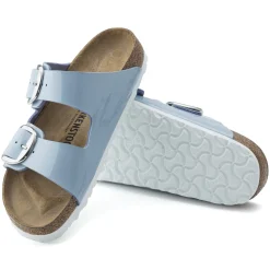Best Birkenstock Arizona Big Buckle Patent Dove Blue