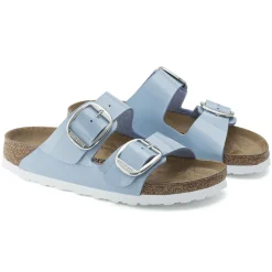 Best Birkenstock Arizona Big Buckle Patent Dove Blue