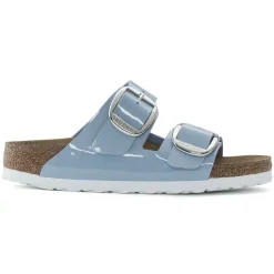 Best Birkenstock Arizona Big Buckle Patent Dove Blue