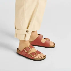 Clearance Birkenstock Arizona Big Buckle Mars Red
