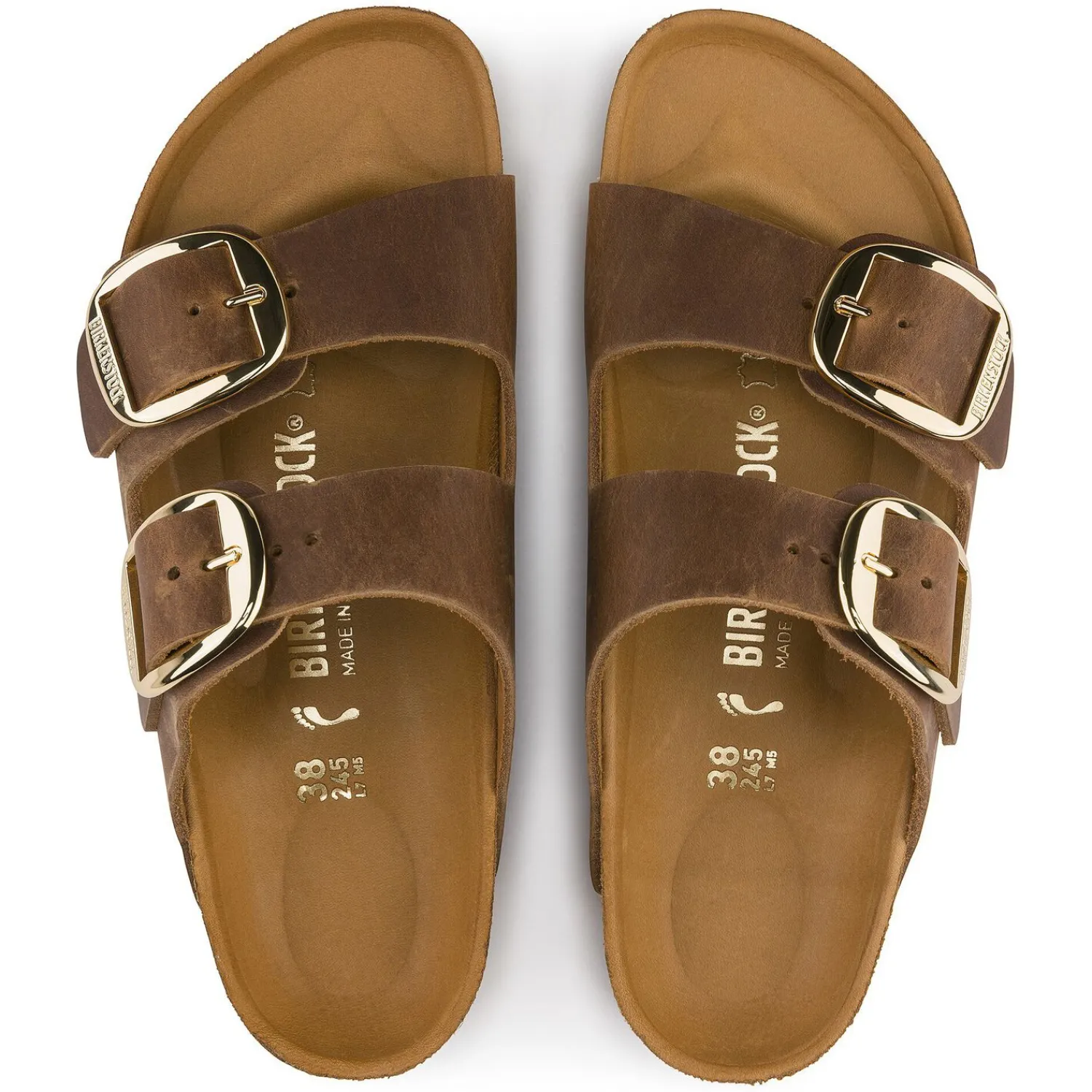 Discount Birkenstock Arizona Big Buckle Cognac