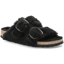 Store Birkenstock Arizona Big Buckle Teddy Black