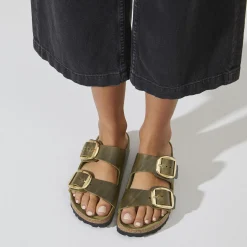 Clearance Birkenstock Arizona Big Buckle Olive Green