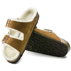 Discount Birkenstock Arizona En Fourrure D'Agneau Mink