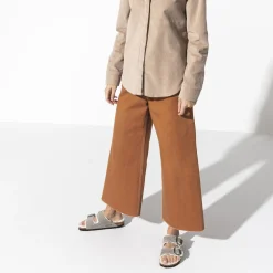 Fashion Birkenstock Arizona En Fourrure D'Agneau Stone Coin