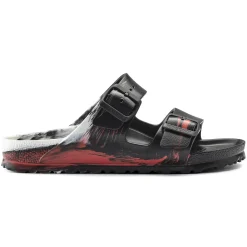 Best Birkenstock Arizona Essentials Multi Color Red/Black/White