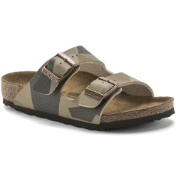 New Birkenstock Arizona Kids Desert Soil Geo Camo Core