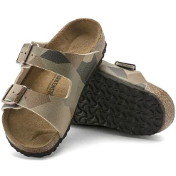New Birkenstock Arizona Kids Desert Soil Geo Camo Core