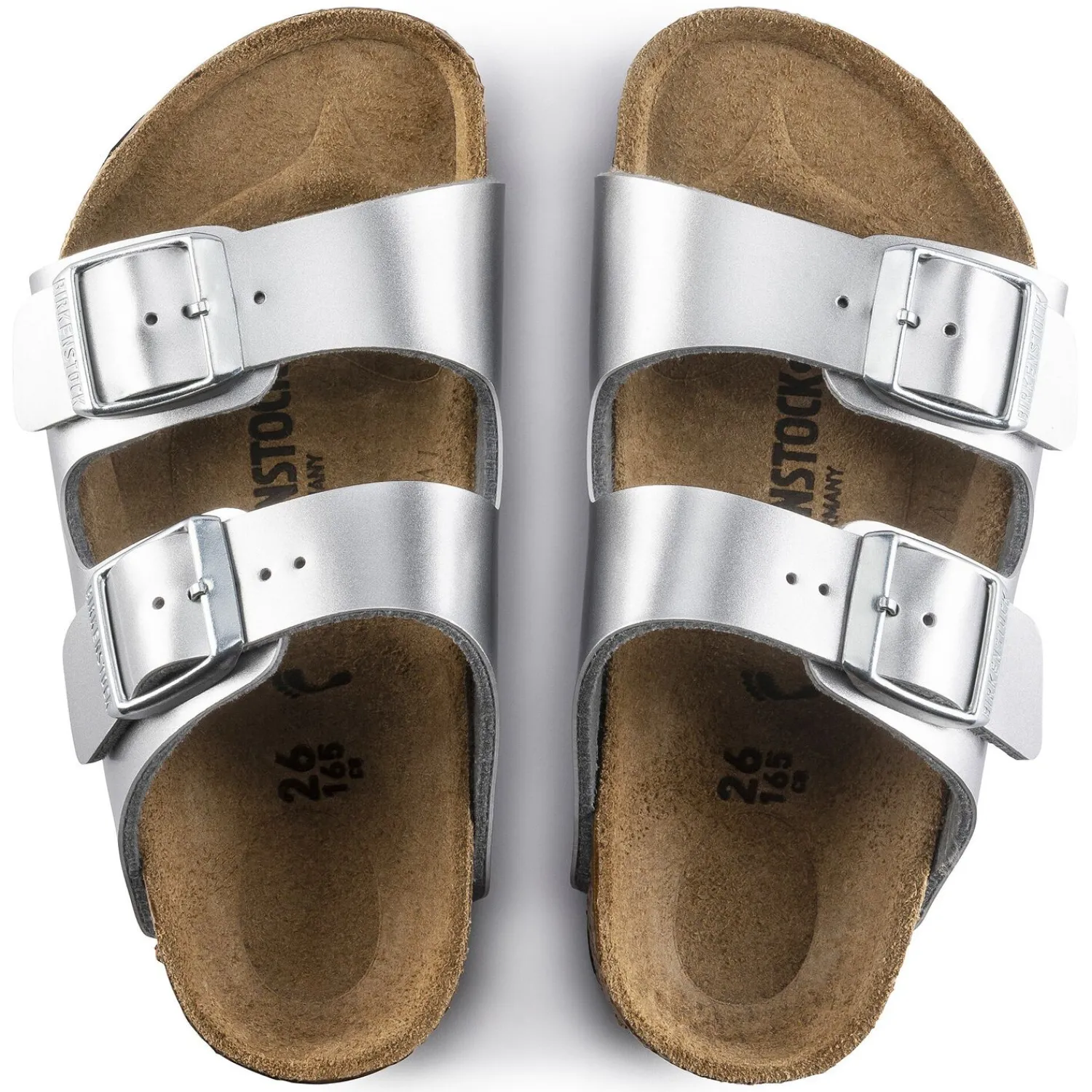 Best Birkenstock Arizona Kids Electric Metallic Silver