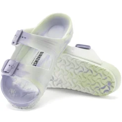 Cheap Birkenstock Arizona Kids Faded Lime Multi