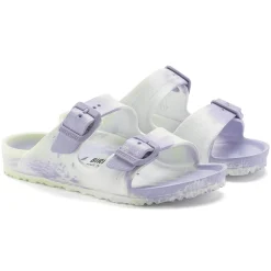 Cheap Birkenstock Arizona Kids Faded Lime Multi