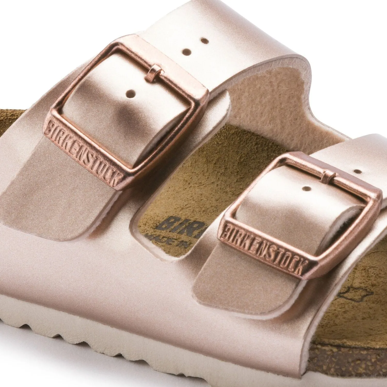 Best Birkenstock Arizona Kids Electric Metallic Copper