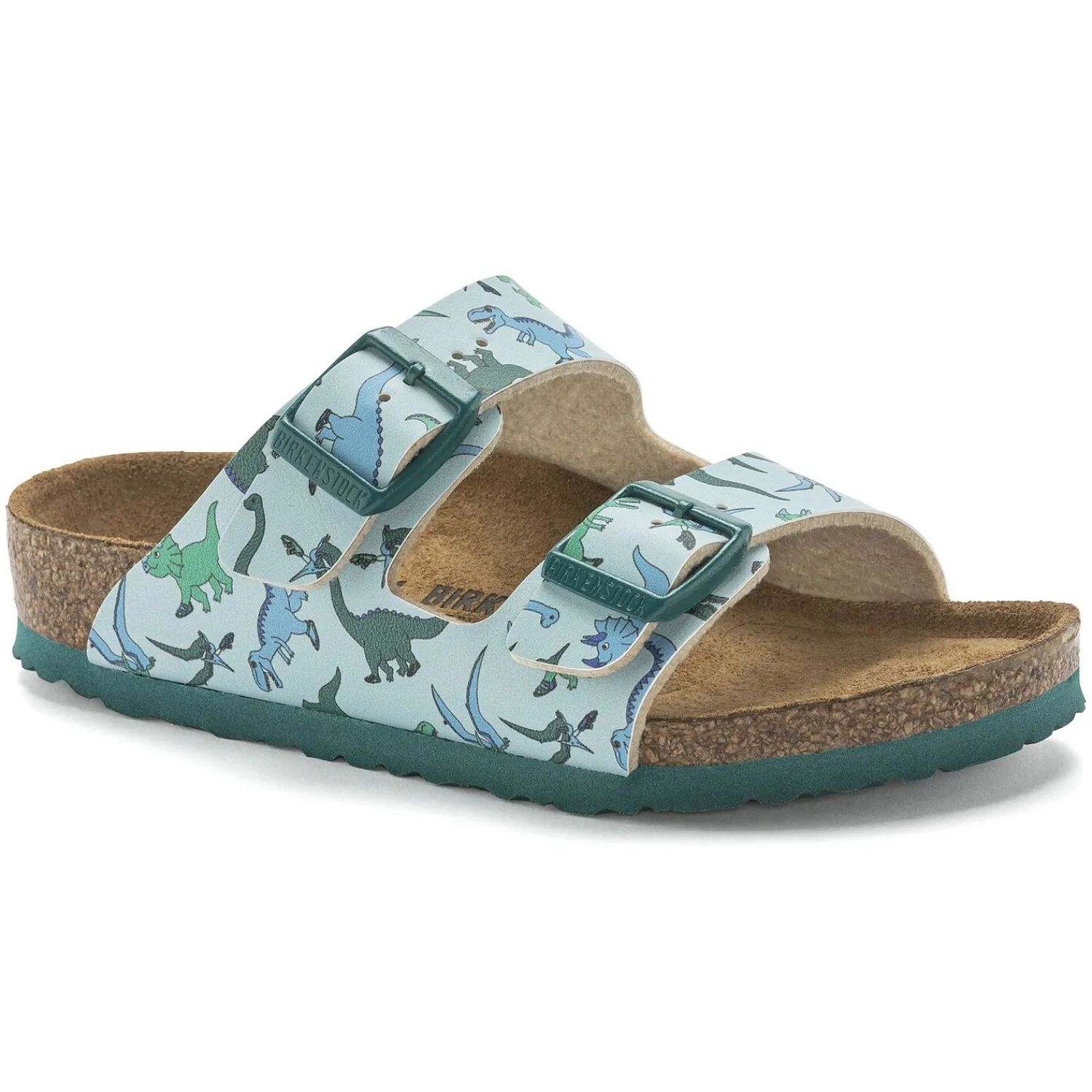 Discount Birkenstock Arizona Kids Big Dino Light Blue