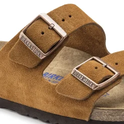Best Sale Birkenstock Arizona Lit De Pied Souple Mink