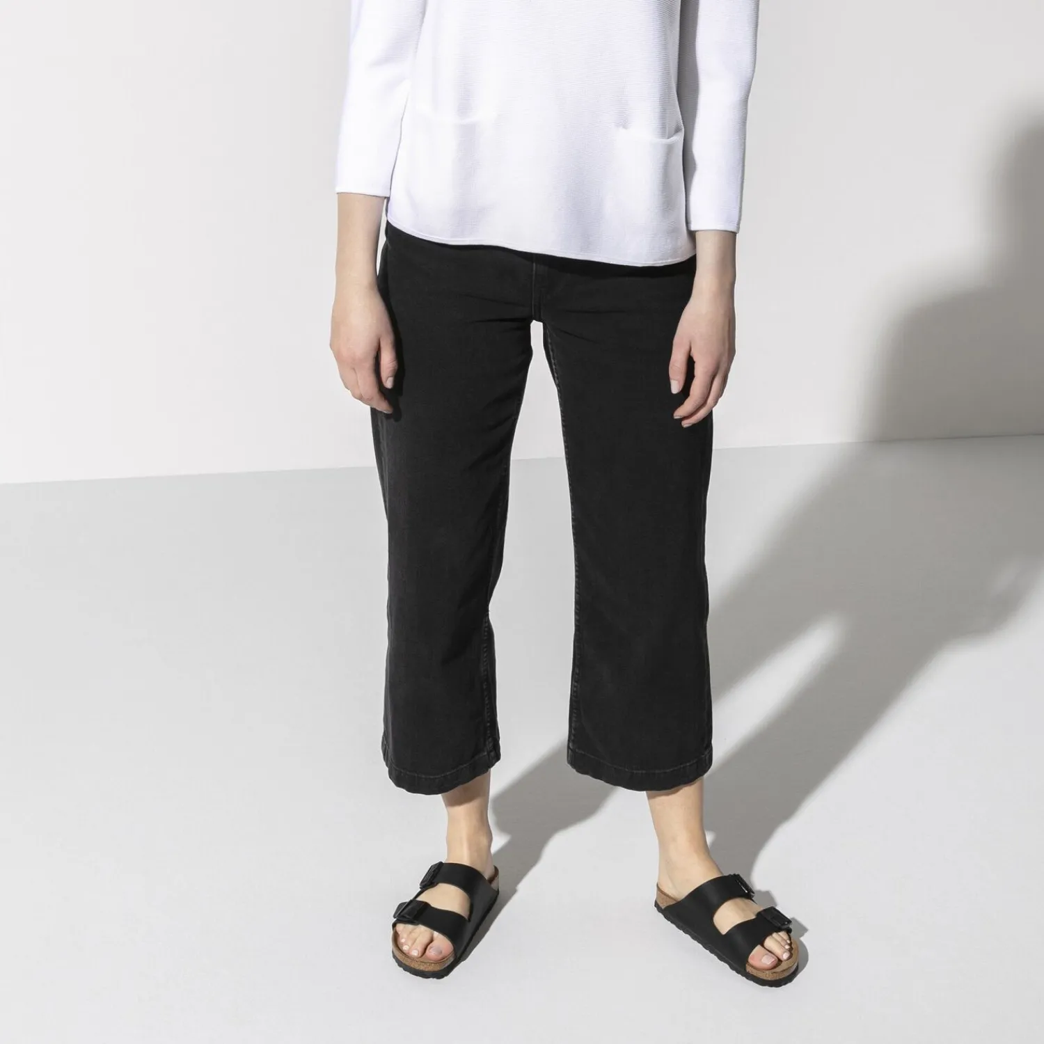 Store Birkenstock Arizona Lit De Pied Souple Black