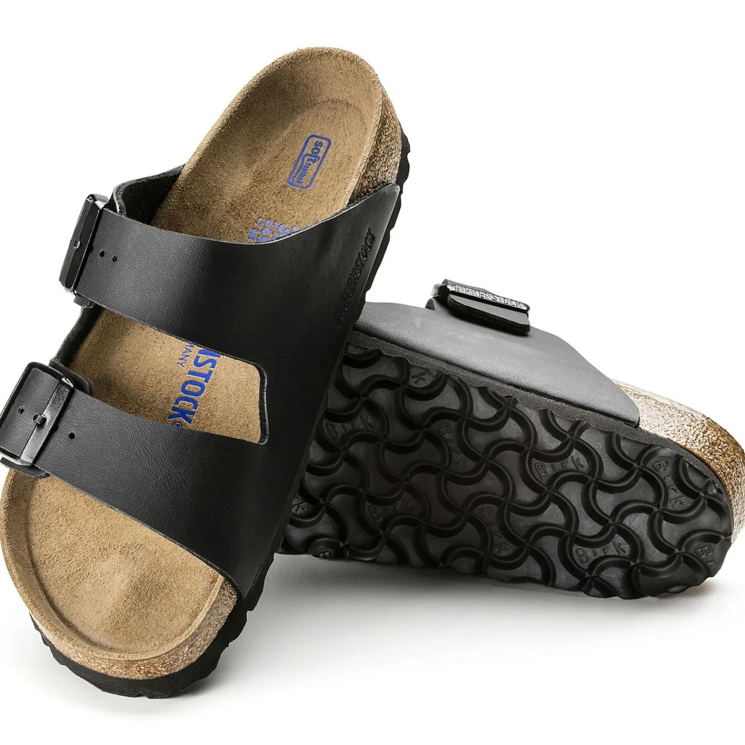 Store Birkenstock Arizona Lit De Pied Souple Black