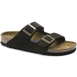 Fashion Birkenstock Arizona Lit De Pied Souple Mocha