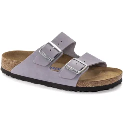Store Birkenstock Arizona Lit De Pied Souple Purple Fog