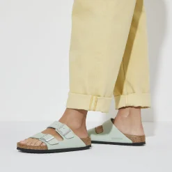 Discount Birkenstock Arizona Lit De Pied Souple Matcha