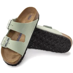 Discount Birkenstock Arizona Lit De Pied Souple Matcha