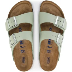 Discount Birkenstock Arizona Lit De Pied Souple Matcha