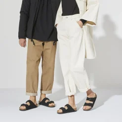 Fashion Birkenstock Arizona Lit De Pied Souple Black