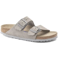 Hot Birkenstock Arizona Lit De Pied Souple Stone Coin