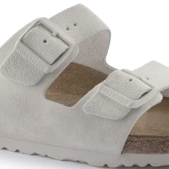 Online Birkenstock Arizona Lit De Pied Souple Antique White