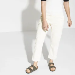 Clearance Birkenstock Arizona Lit De Pied Souple Faded Khaki