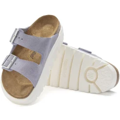 Clearance Birkenstock Arizona Pap Chunky Purple Fog
