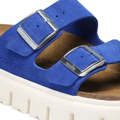 New Birkenstock Arizona Pap Chunky Ultra Blue