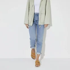 Shop Birkenstock Arizona Pap Chunky Apricot