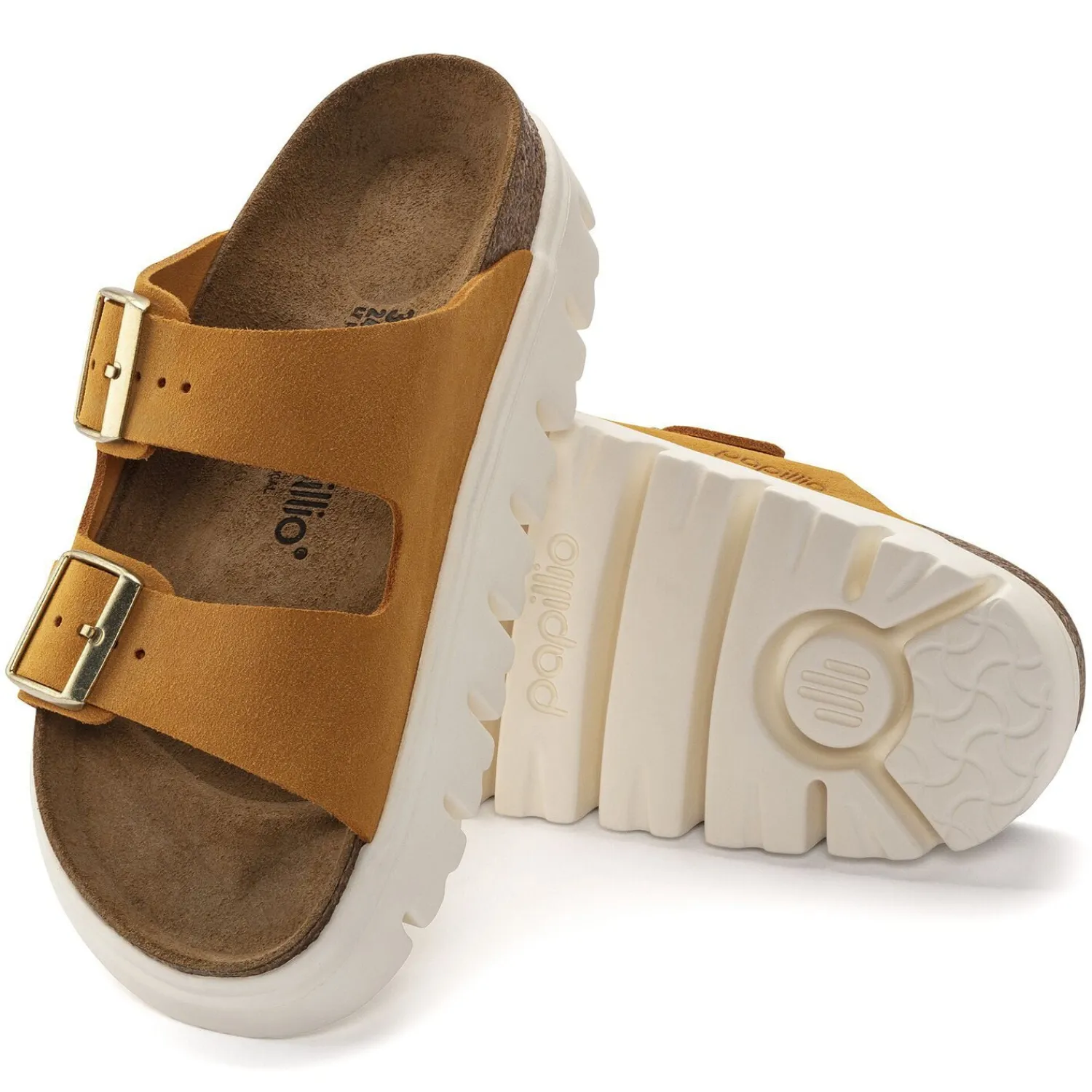 Shop Birkenstock Arizona Pap Chunky Apricot