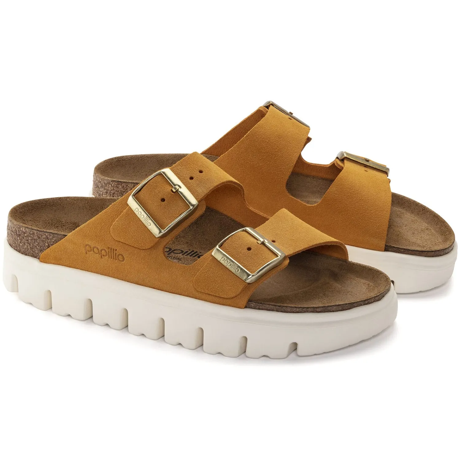 Shop Birkenstock Arizona Pap Chunky Apricot