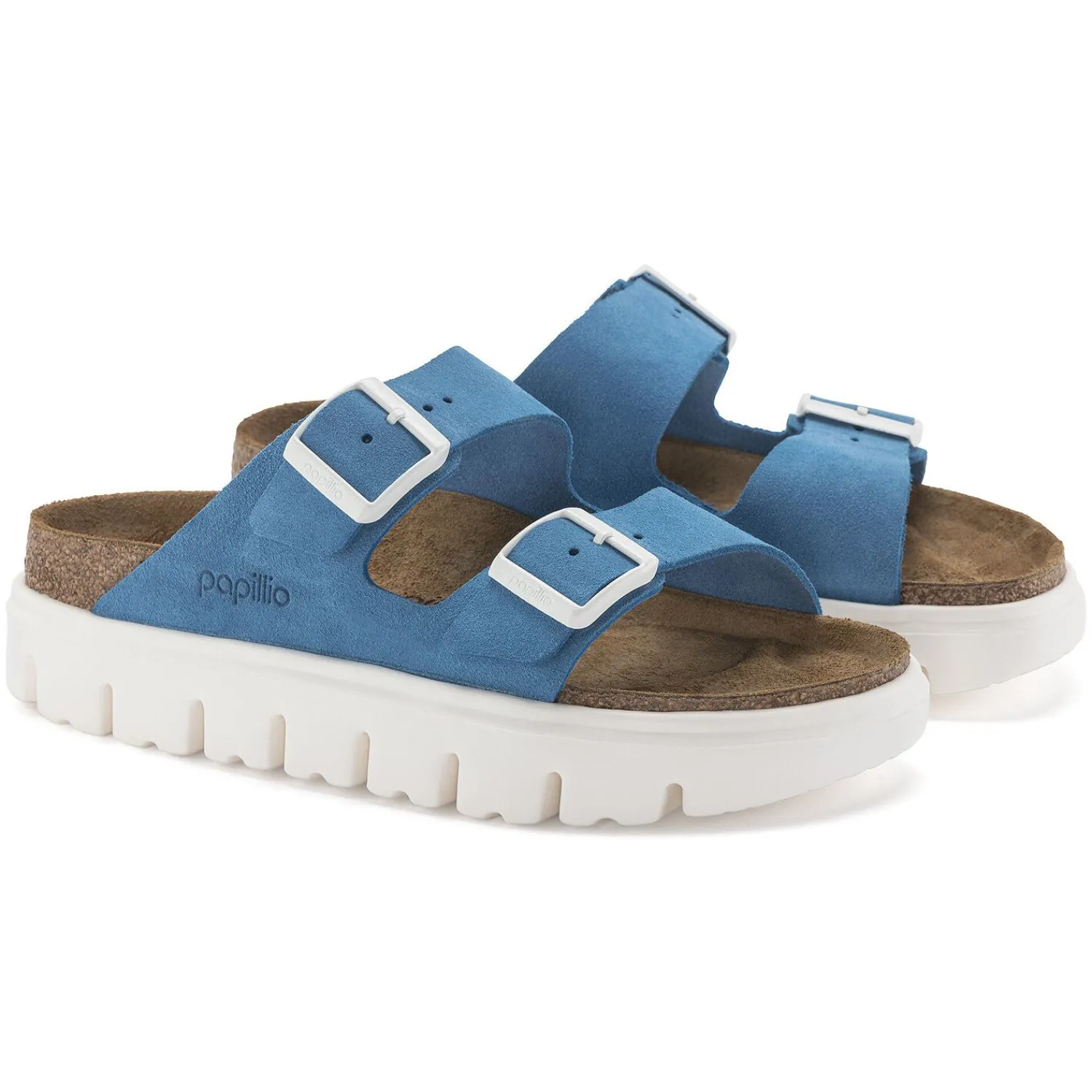 Cheap Birkenstock Arizona Pap Chunky Blau