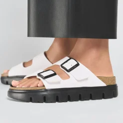 Cheap Birkenstock Arizona Pap Chunky White