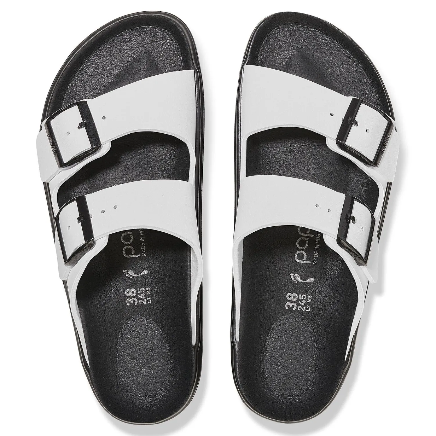 Cheap Birkenstock Arizona Pap Chunky White