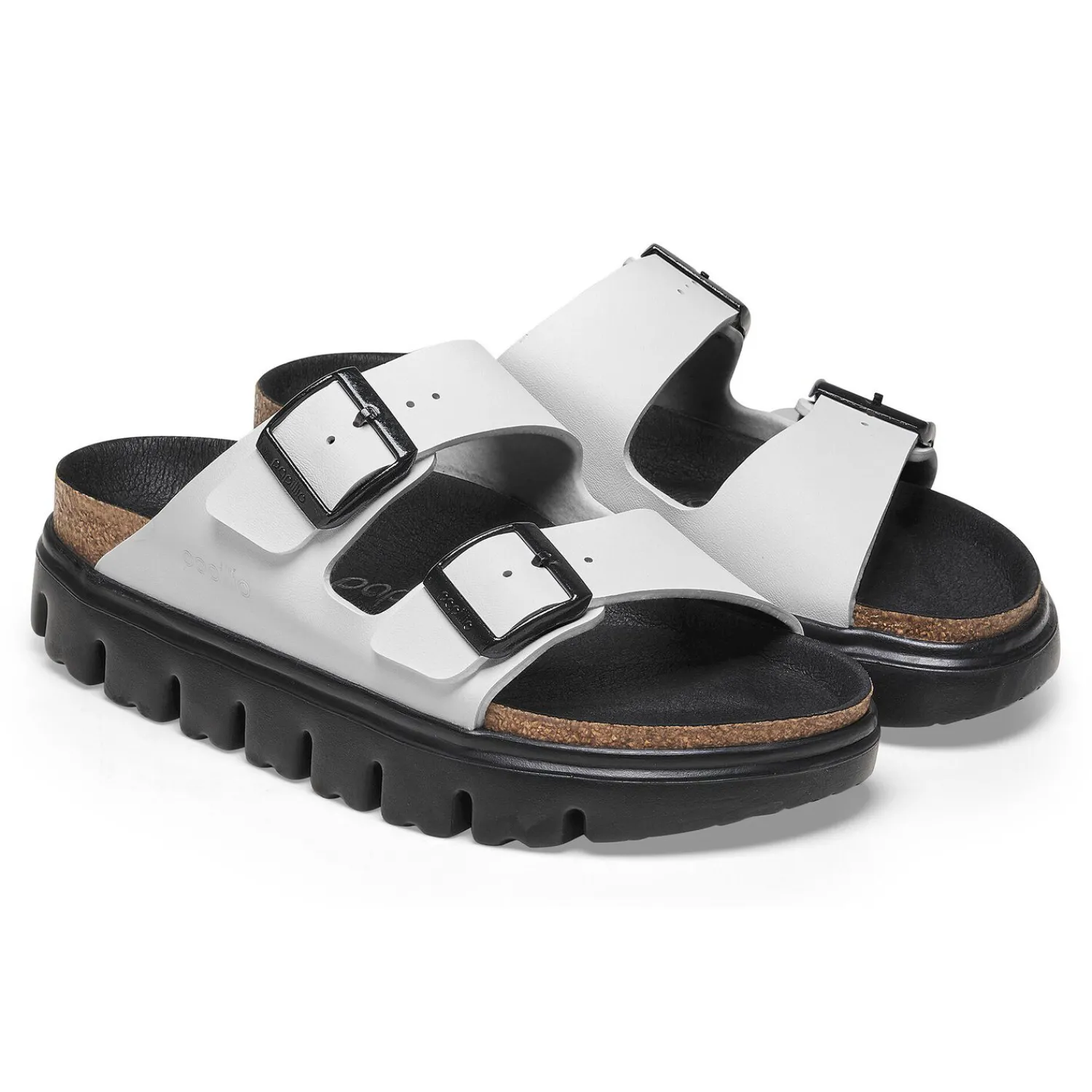 Cheap Birkenstock Arizona Pap Chunky White