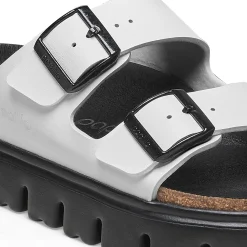 Cheap Birkenstock Arizona Pap Chunky White
