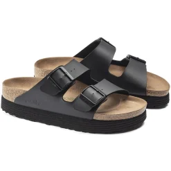 Clearance Birkenstock Arizona Platform Vegan Black