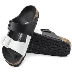 Discount Birkenstock Arizona Split Black/White