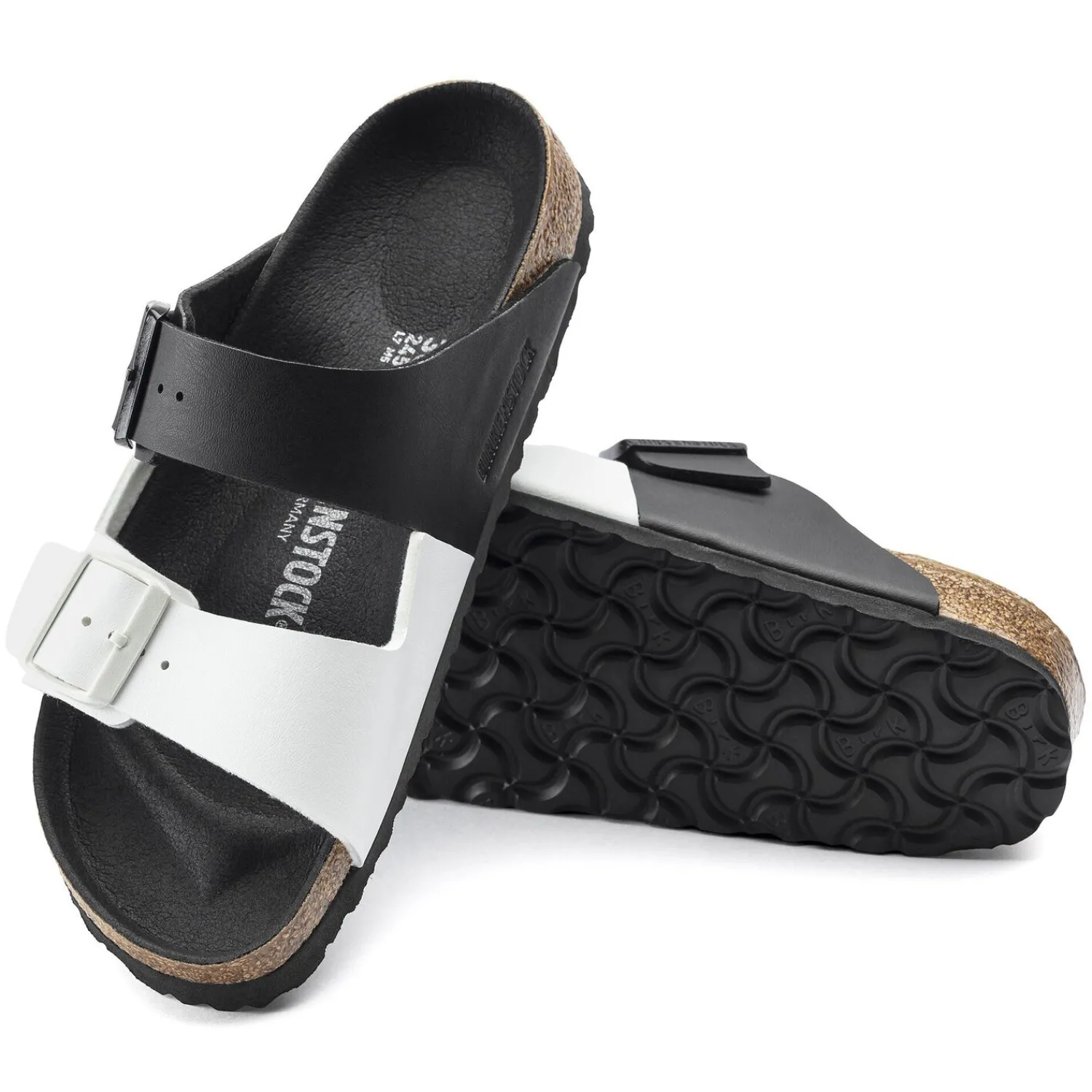 Discount Birkenstock Arizona Split Black/White
