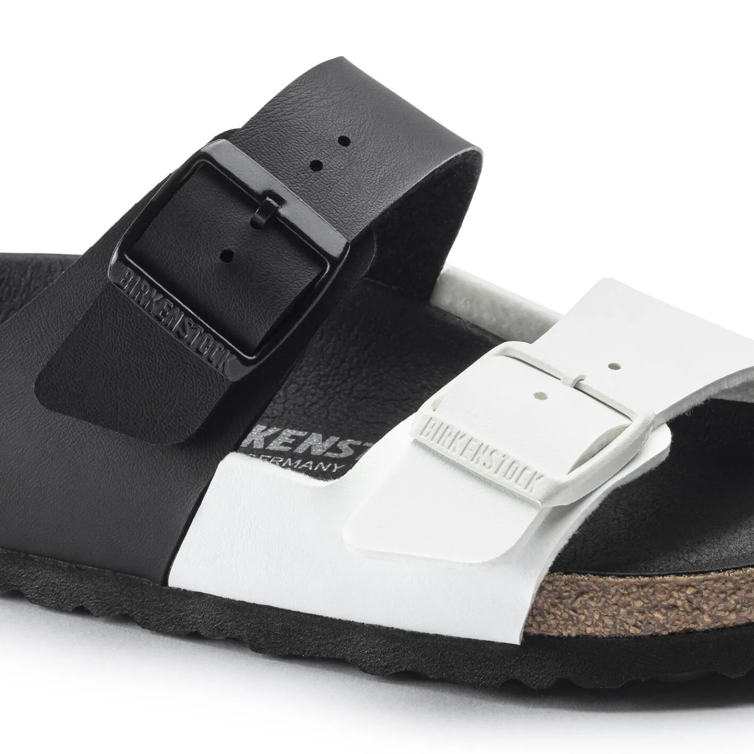 Discount Birkenstock Arizona Split Black/White